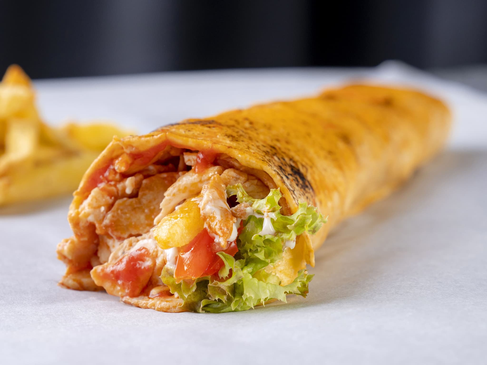 Kervan Döner sıcak servis
